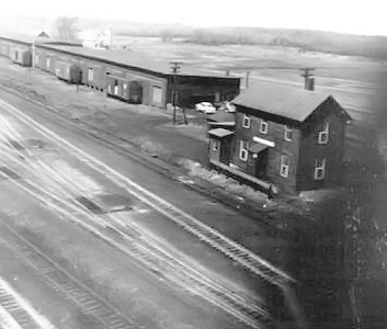 Deringer's Original Location in Italy Yard, St. Albans, Vermont
